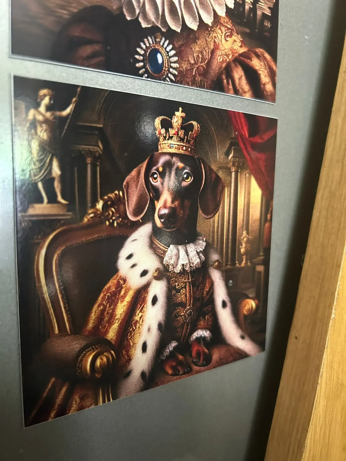 Custom pet portrait print